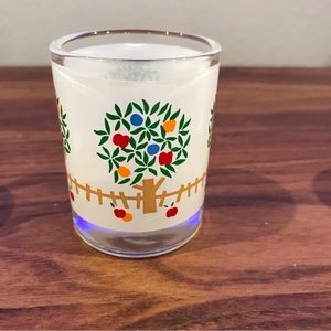 Vintage glass votive holder
